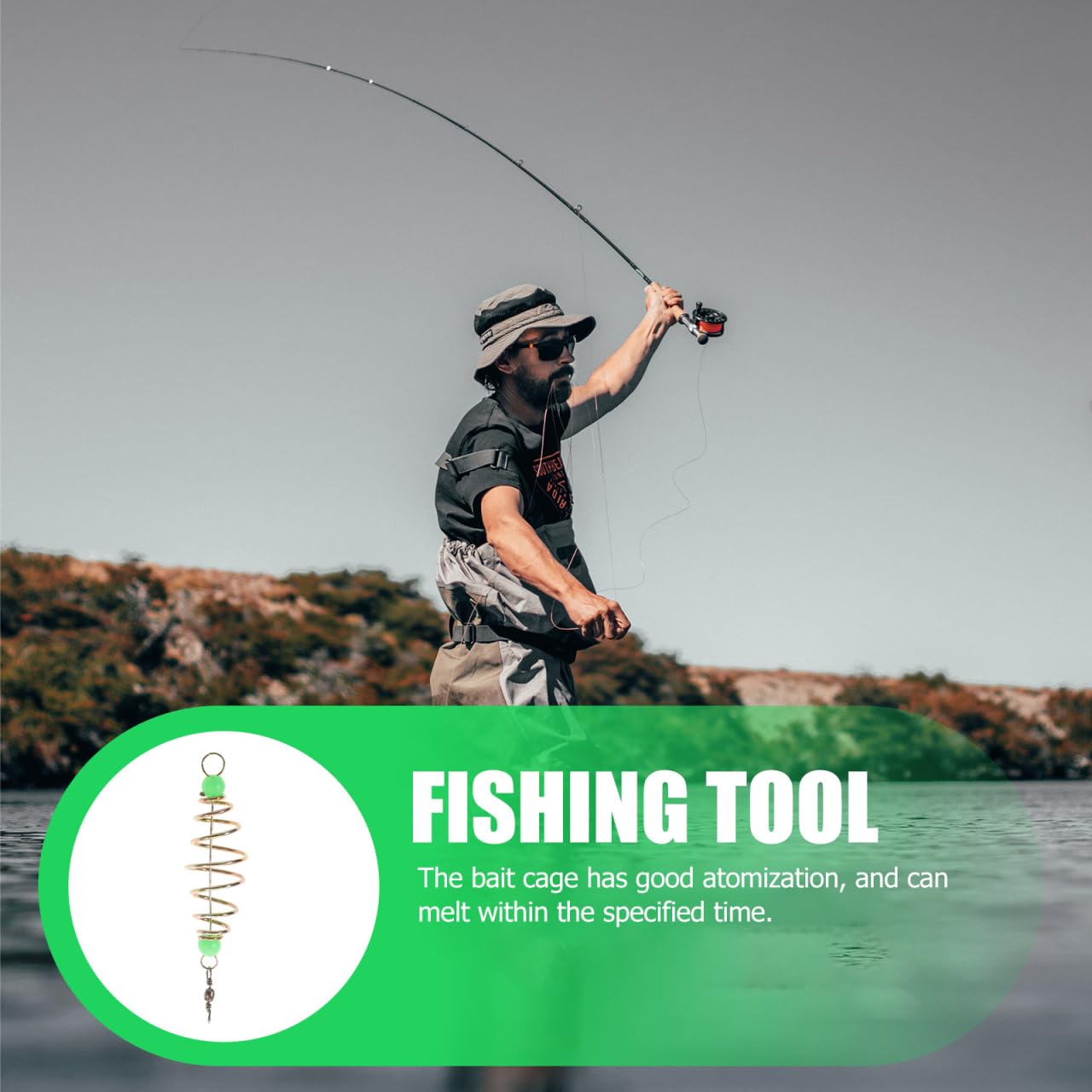BESPORTBLE freshwater carp rig accessories with bait holder