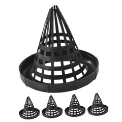 BESPORTBLE 6pc portable eel trap cage with lid, easy to bait and retrieve.