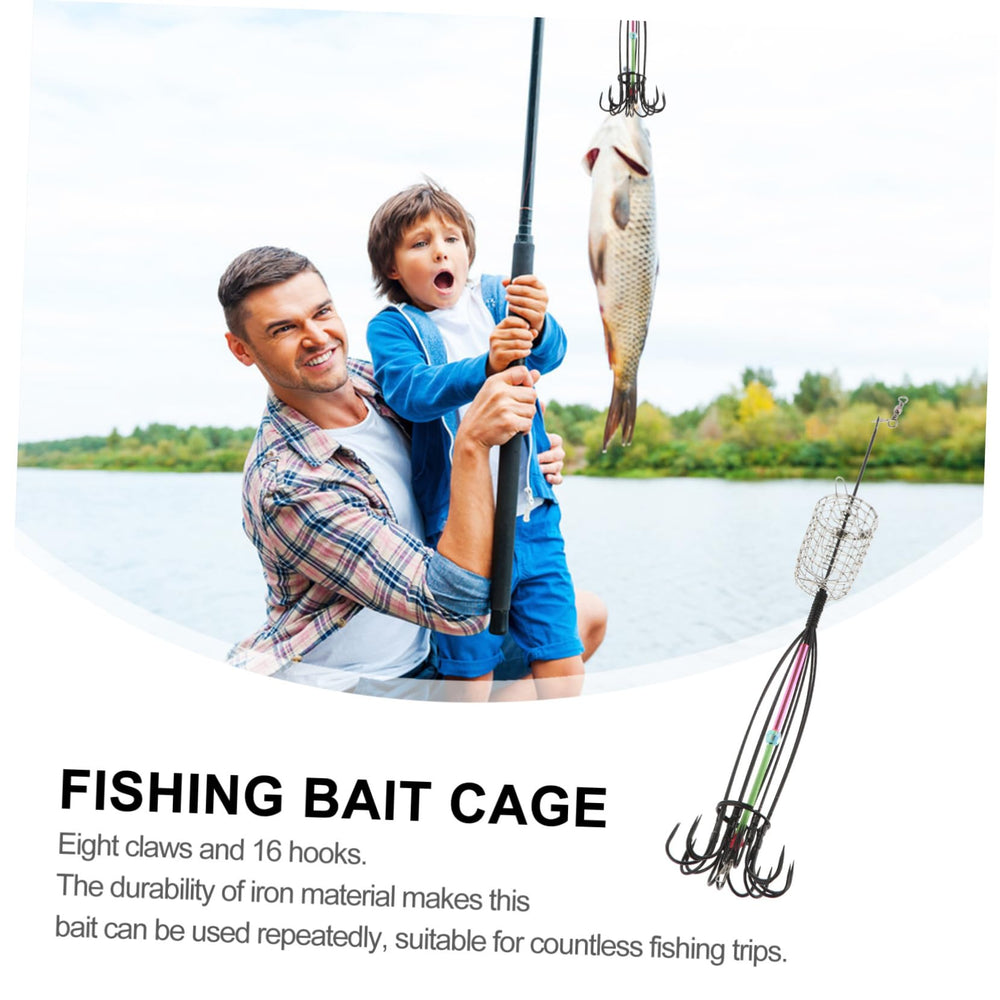 BESPORTBLE bait cage suited for reservoir, wild, and sea fishing setups.