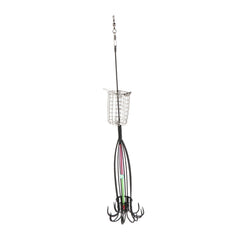 BESPORTBLE bait cage for sea fishing shows sturdy dual-cage design for tough saltwater conditions.