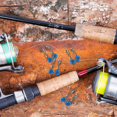 BESPORTBLE blue sinker slides ideal for freshwater setups and versatile use