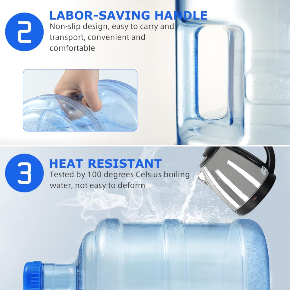 BESPORTBLE 5L jug in camping scene illustrating versatile outdoor water storage
