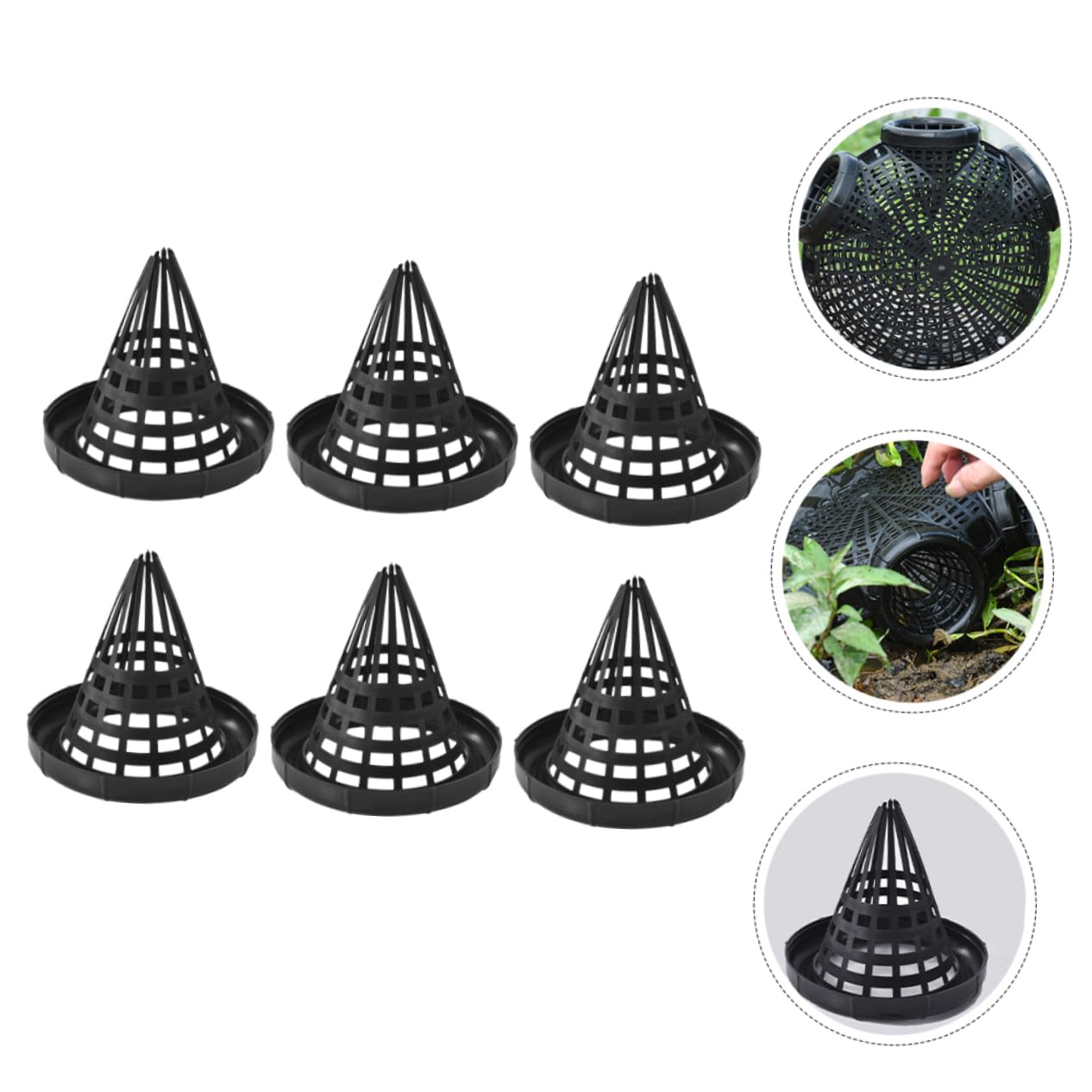 BESPORTBLE crawfish trap mesh lid, reliable catch for shrimp and loach.
