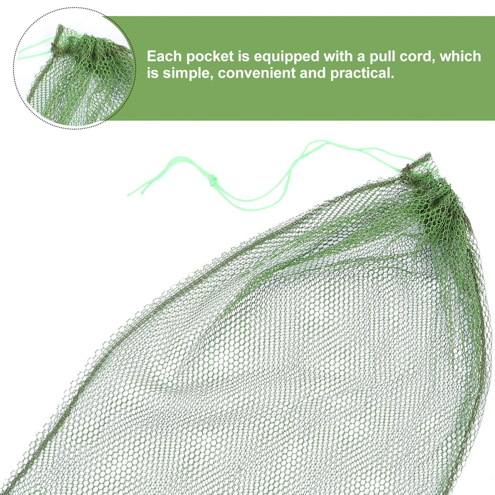 BESPORTBLE easy-clean mesh bag designed for frequent fishing use