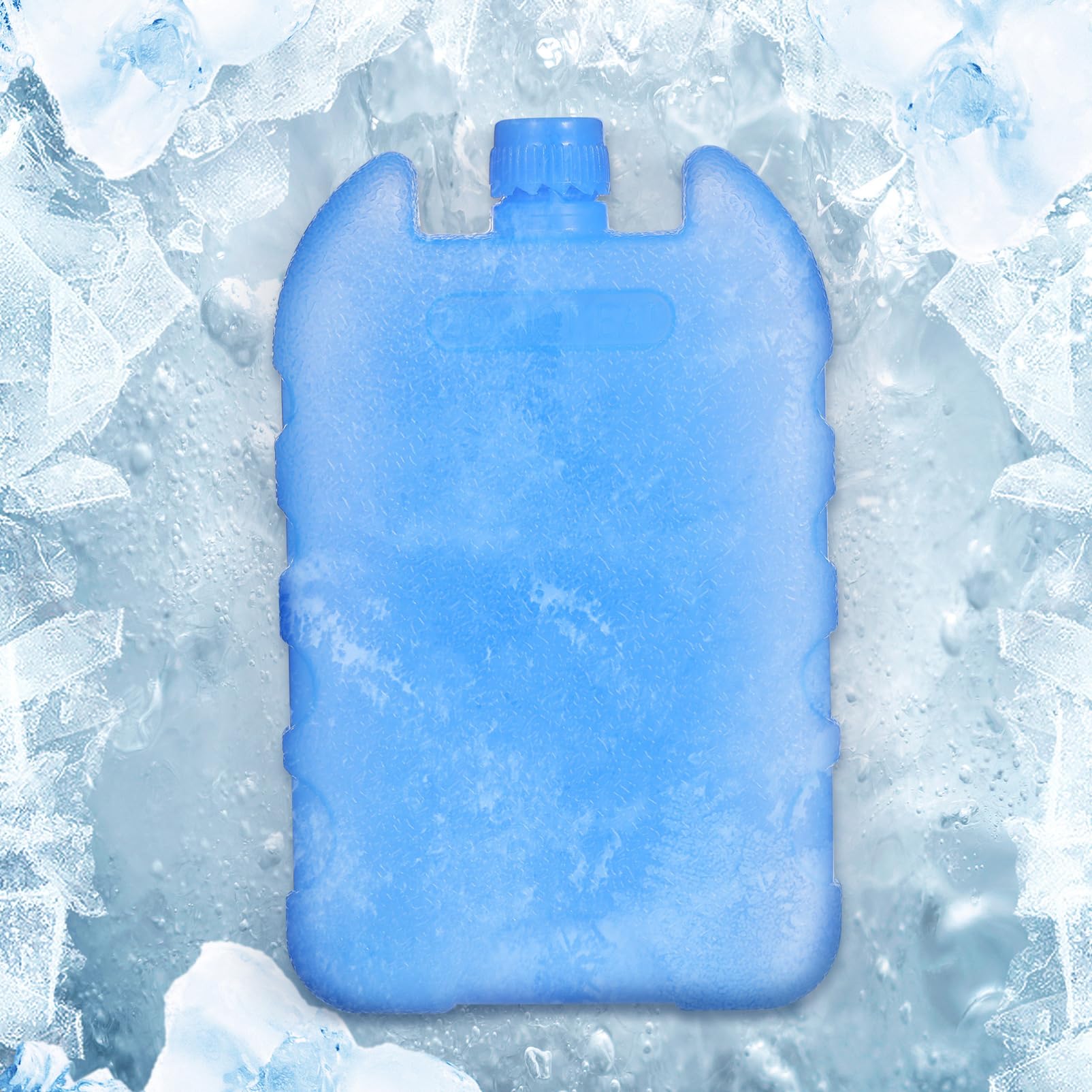 Besportble fillable freezer packs being filled with water