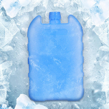 Besportble fillable freezer packs being filled with water