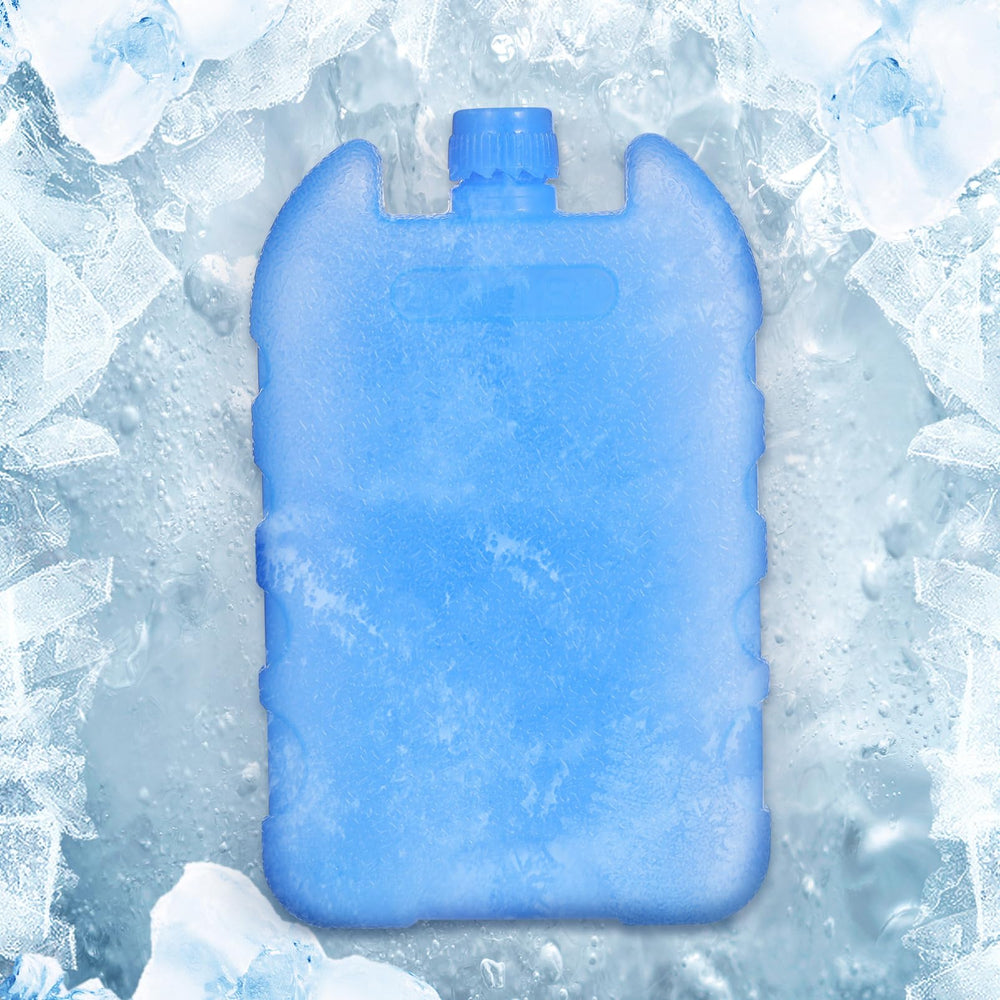 Besportble fillable freezer packs being filled with water