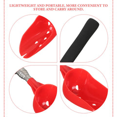 Besportble device with thickened ABS spoon head for durable bait release