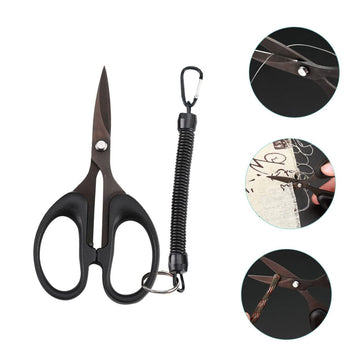 Cuts braided line with precision for quick on-water adjustments.