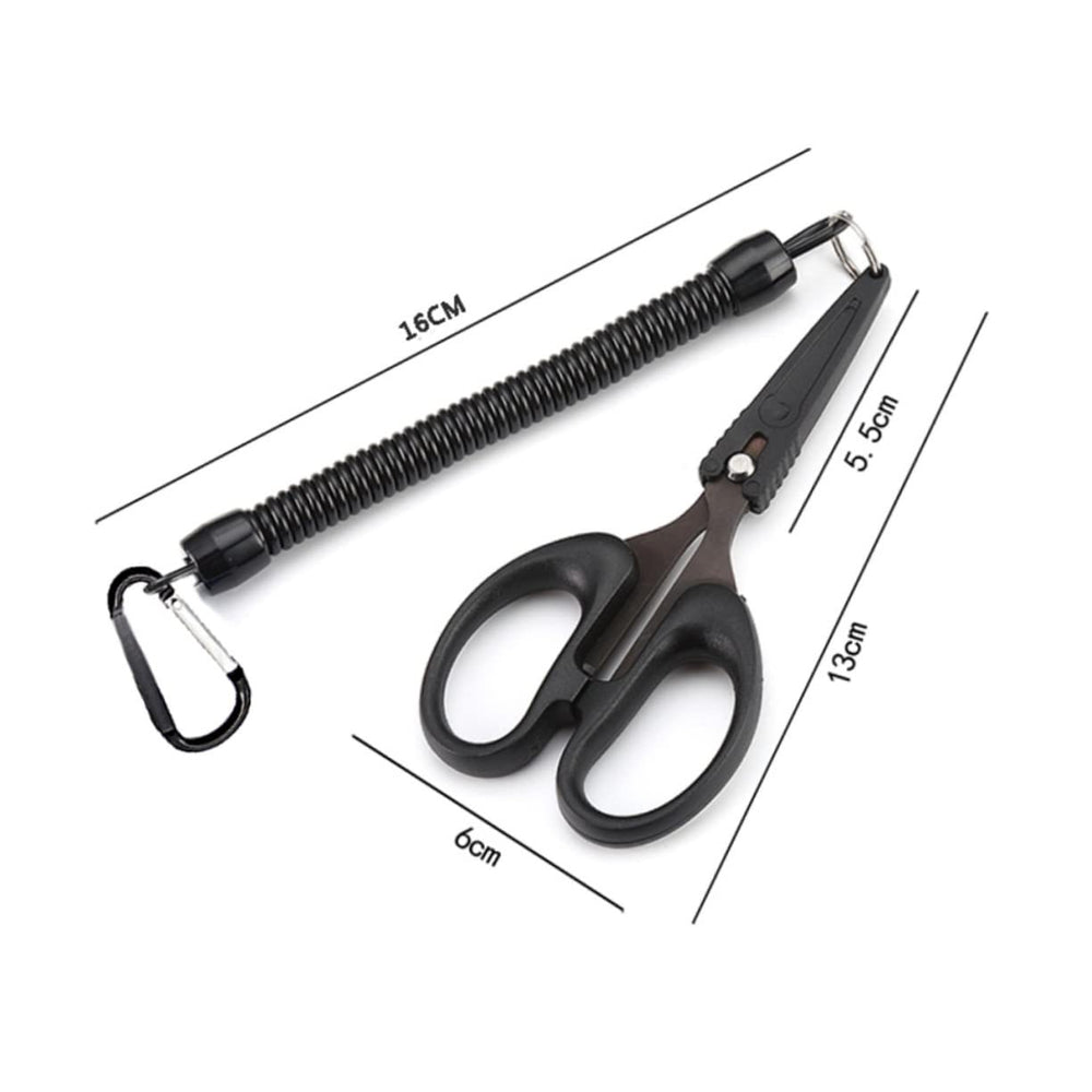 BESPORTBLE stainless steel blade delivers durable, clean cuts on braided line.