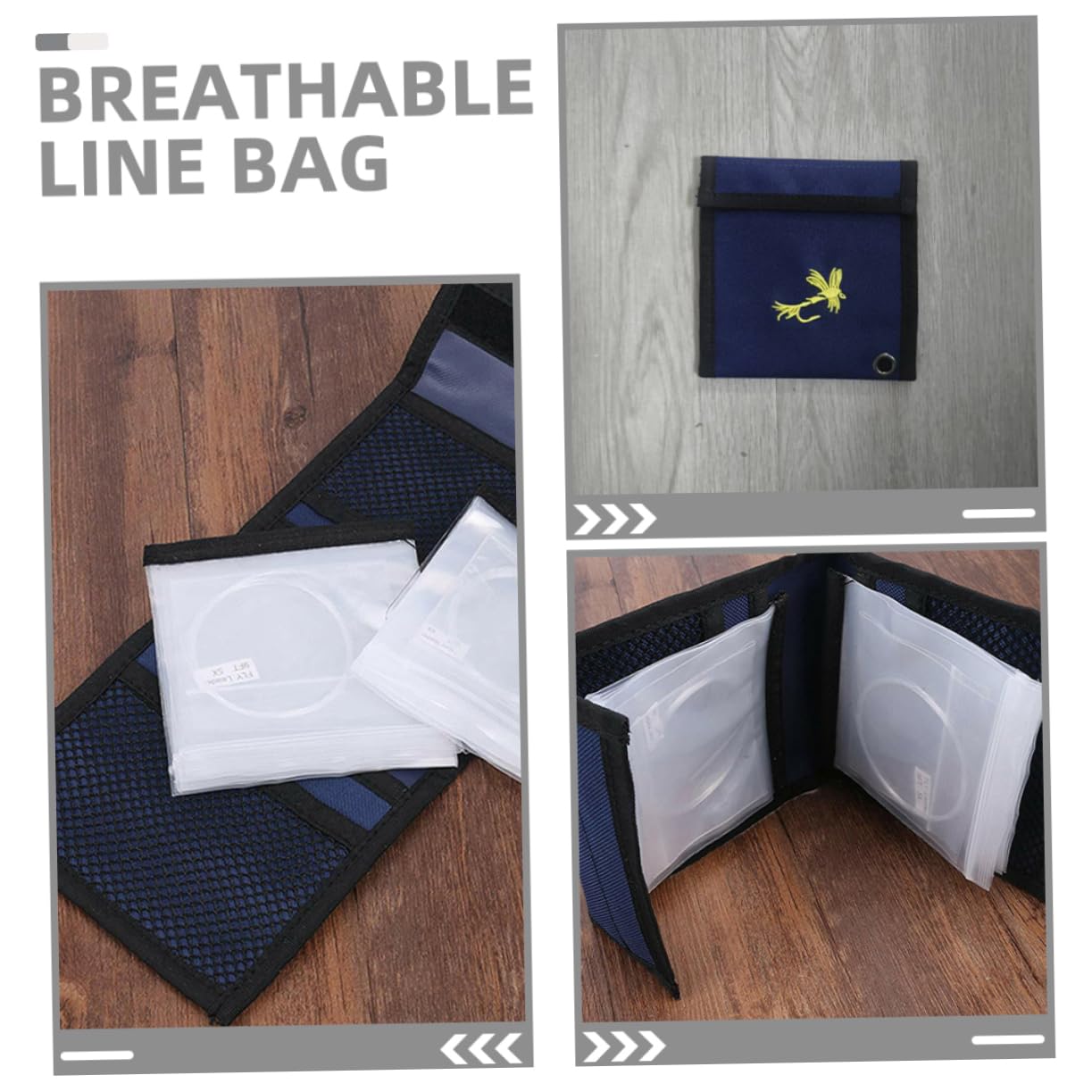 BESPORTBLE fishing tackle organizer helps sort tools and lines efficiently.