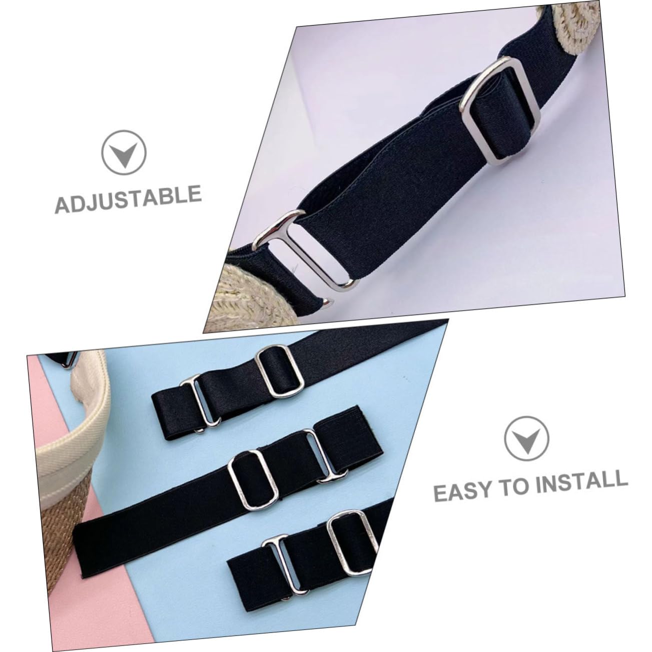BESPORTBLE hat extender strap adjustable fit across head sizes