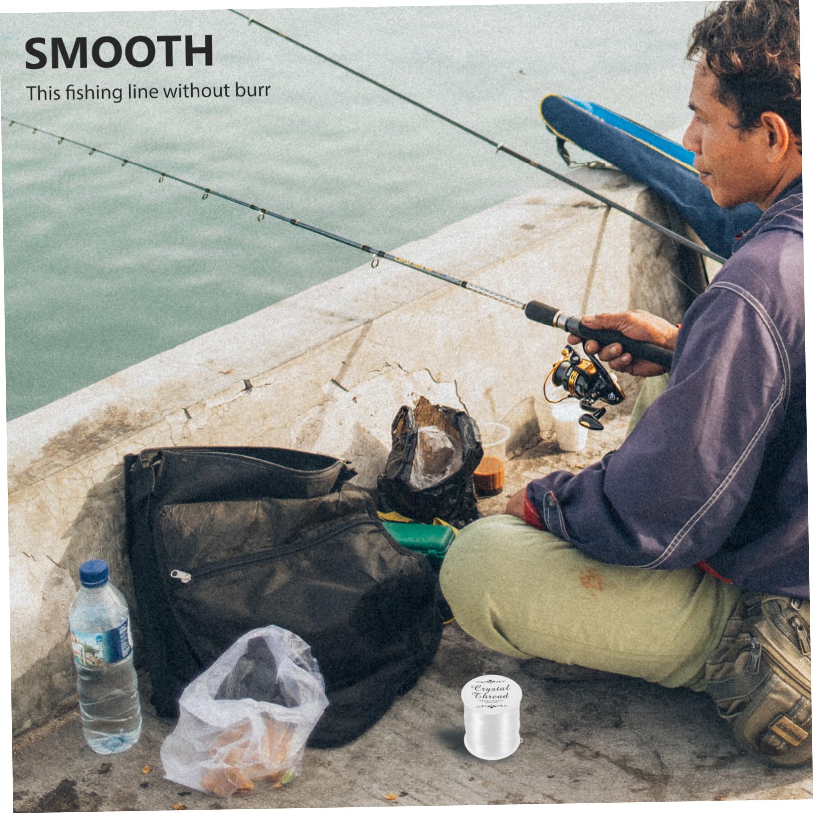 BESPORTBLE invisible fishing wire helps stealthy setups.