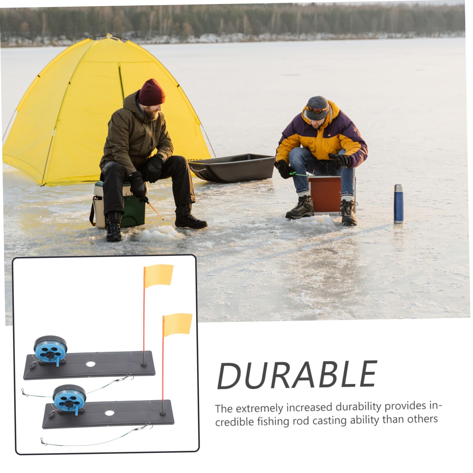 BESPORTBLE lightweight design enables effortless outdoor fishing on the go.