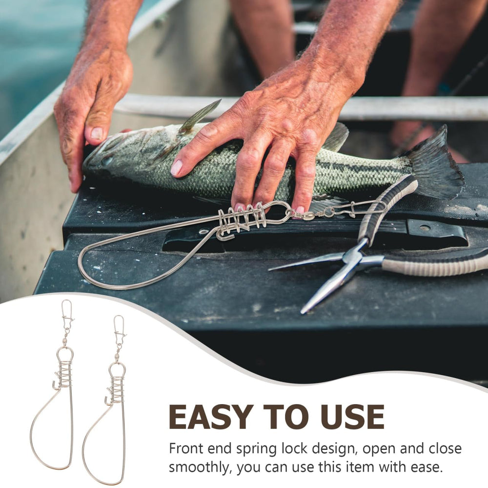 BESPORTBLE live-fish holder keeps catch healthy while in water.