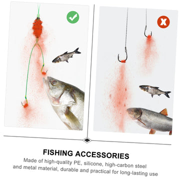 BESPORTBLE metal spring feeder keeps bait firmly in place