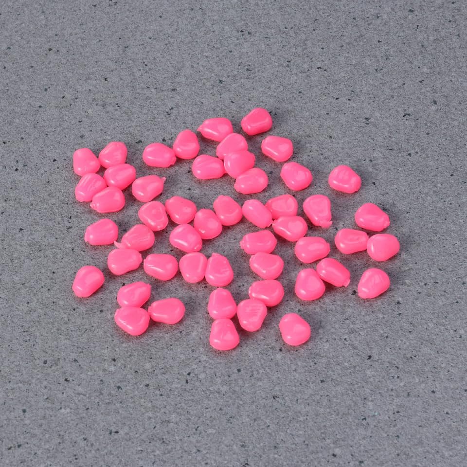 BESPORTBLE pink corn bait suitable for carp, bass, and more.