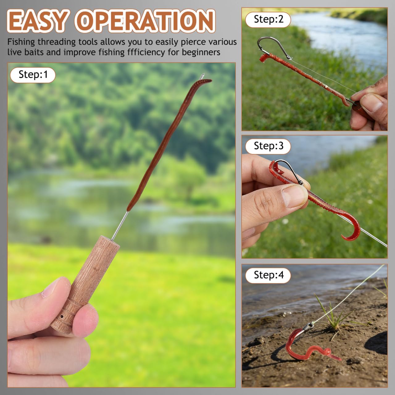 Portable tool fits into a tackle box for on the go fishing