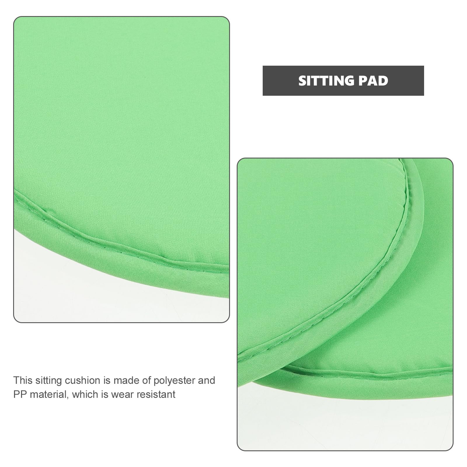 Sitting pad shown in park setting highlighting travel friendly design
