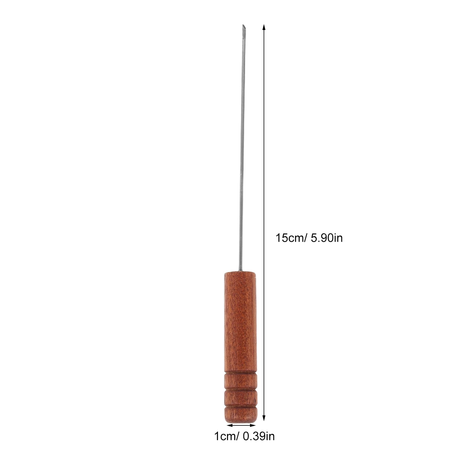 Durable stainless steel body resists corrosion