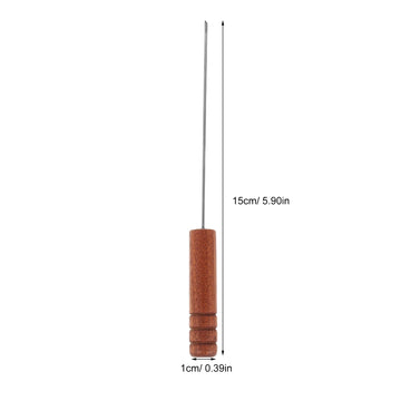 Durable stainless steel body resists corrosion