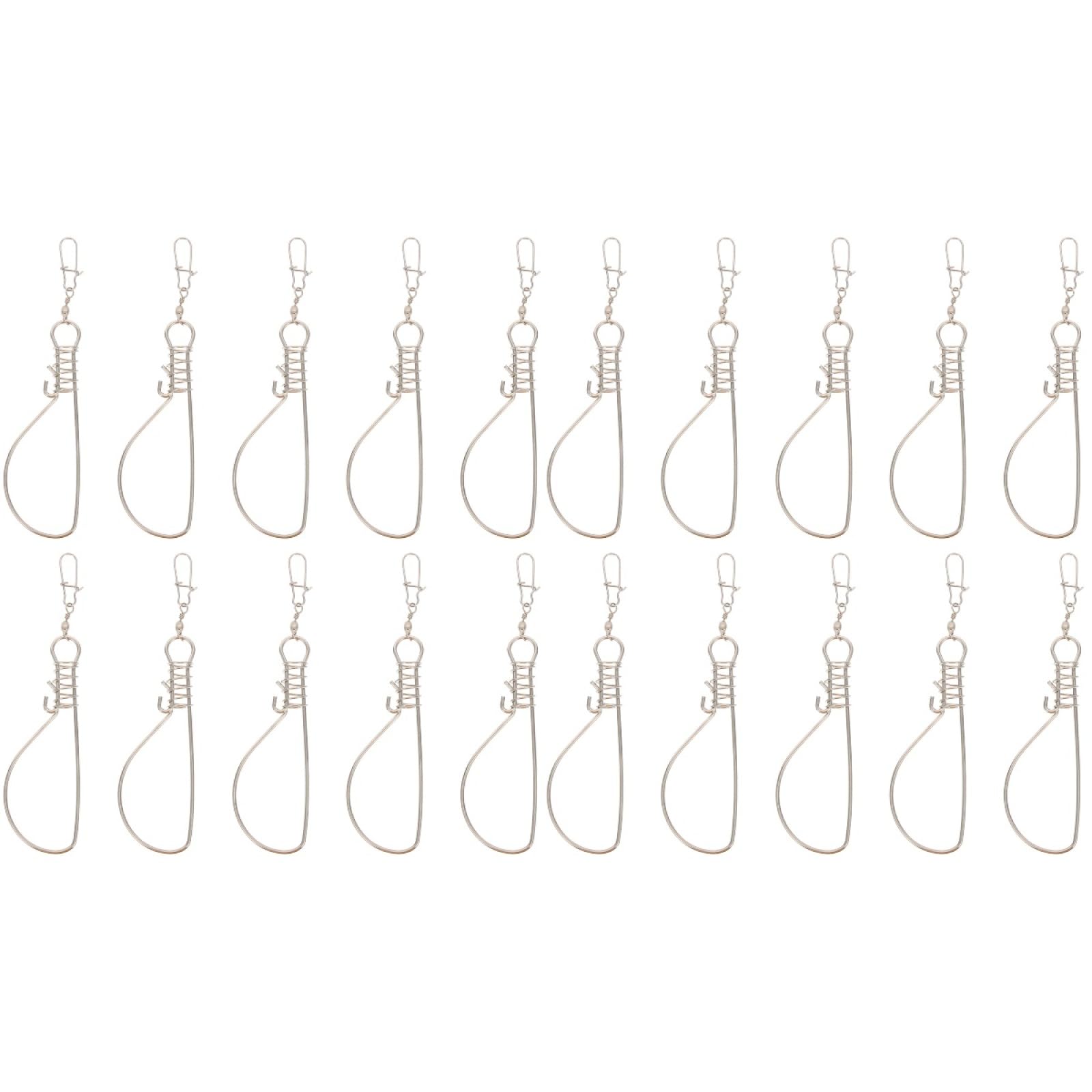 BESPORTBLE stainless steel fish stringer, front view highlights rugged outdoor durability.