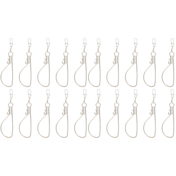 BESPORTBLE stainless steel fish stringer, front view highlights rugged outdoor durability.