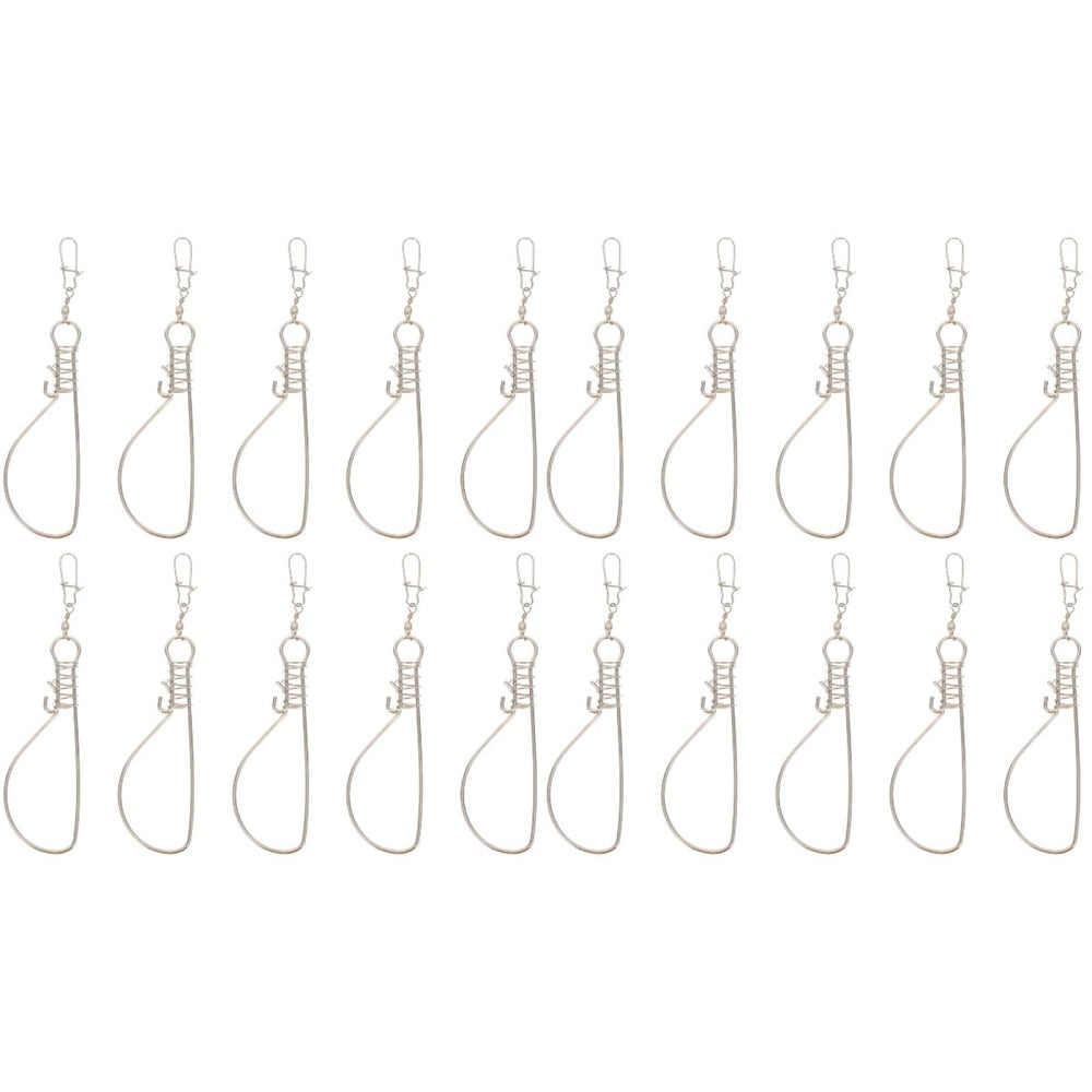 BESPORTBLE stainless steel fish stringer, front view highlights rugged outdoor durability.