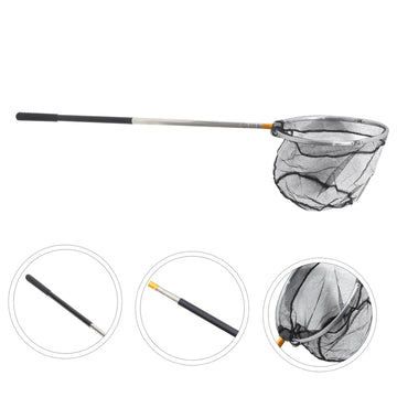 BESPORTBLE stainless steel handle net provides sturdy grip during field use