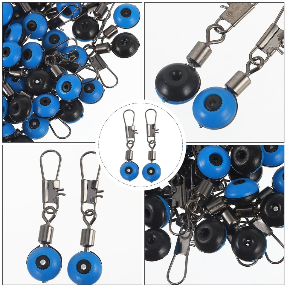 BESPORTBLE stainless steel sinker slides deliver durable strength for all fishing