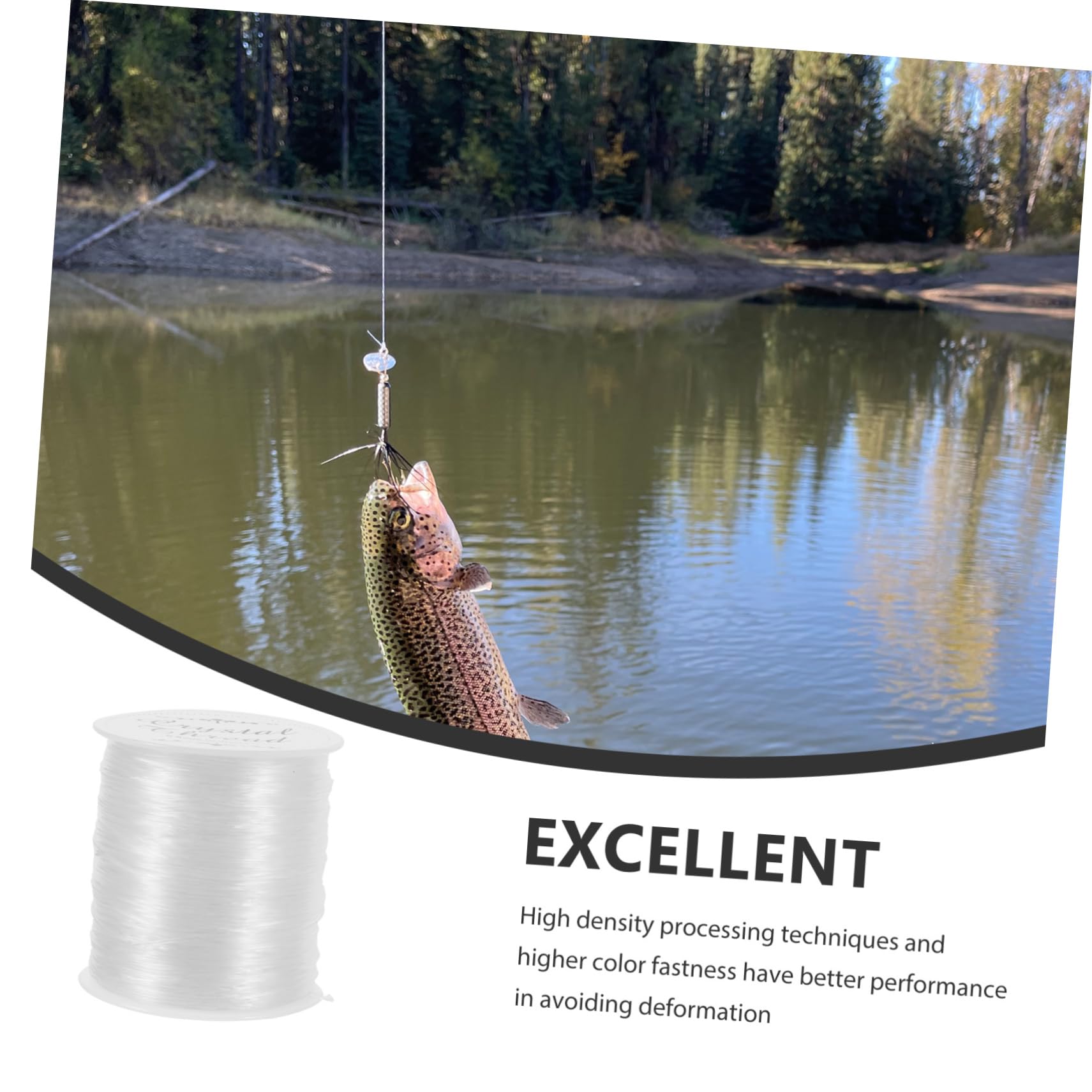 BESPORTBLE portable fishing line roll is easy to carry on trips.