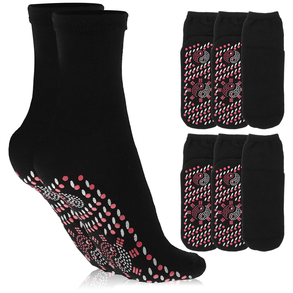 Besportble Tourmaline Health Sock four-pack for daily warmth and comfort
