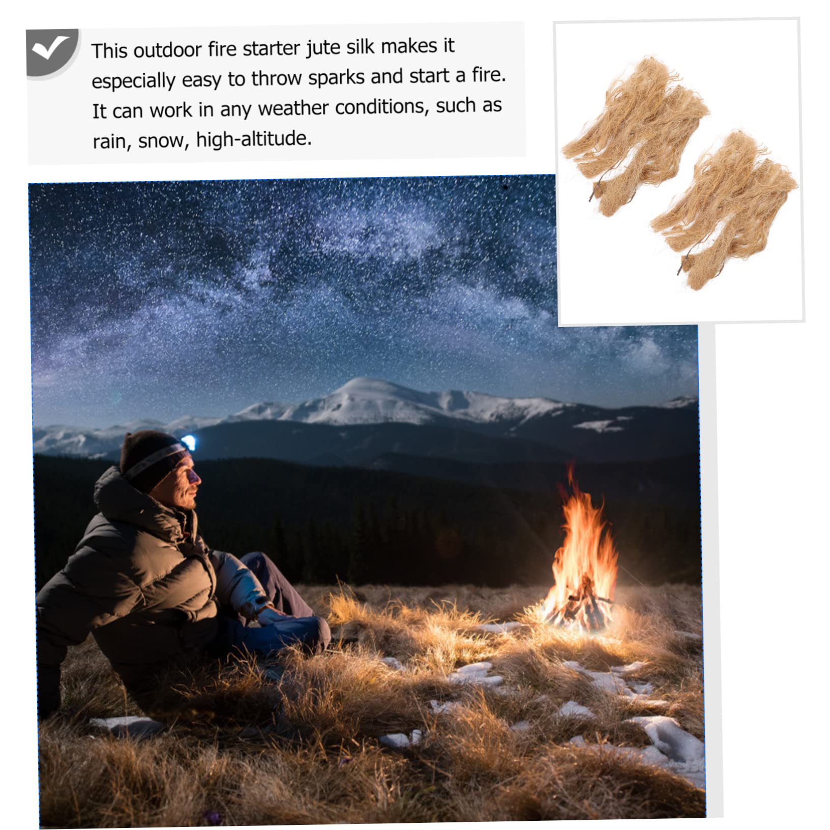 Besportble Unboxing of Fire Starter Kit showing included packs