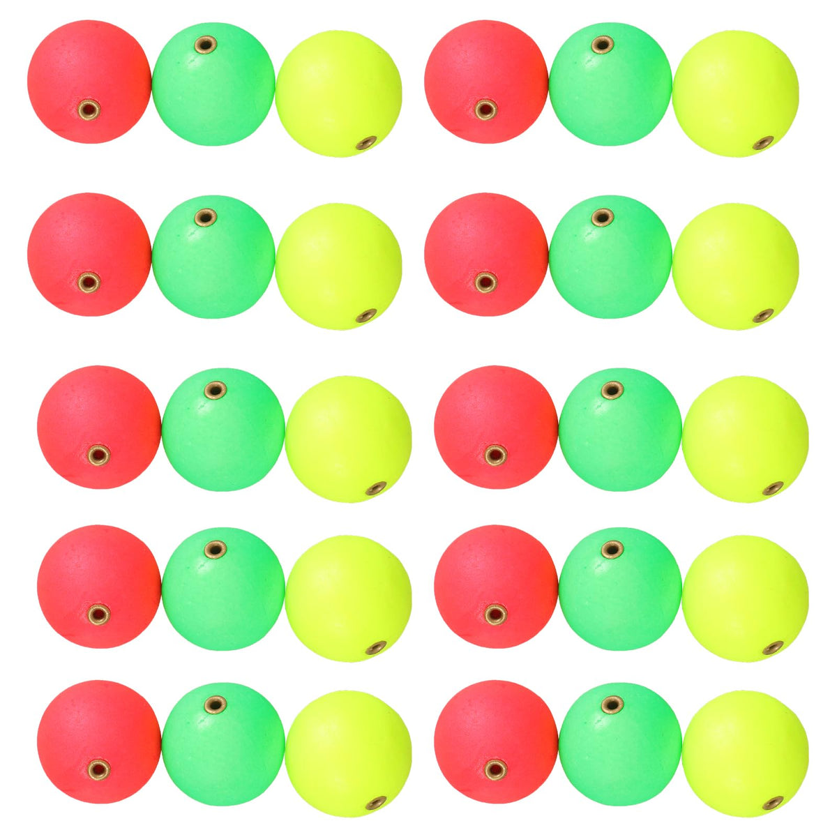 BESPORTBLE yellow float foam enhances visibility for precise bite detection.