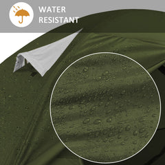 Bessport tent waterproof rainfly keeps you dry during sudden showers