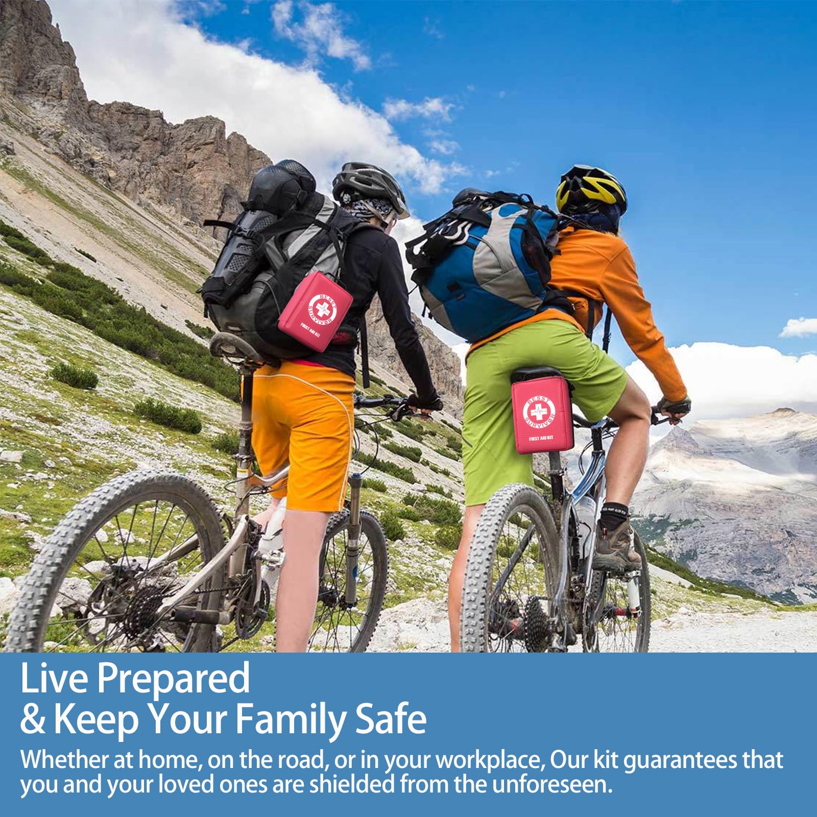 Besst Survivor kit shown for roadside emergency with easy reach.