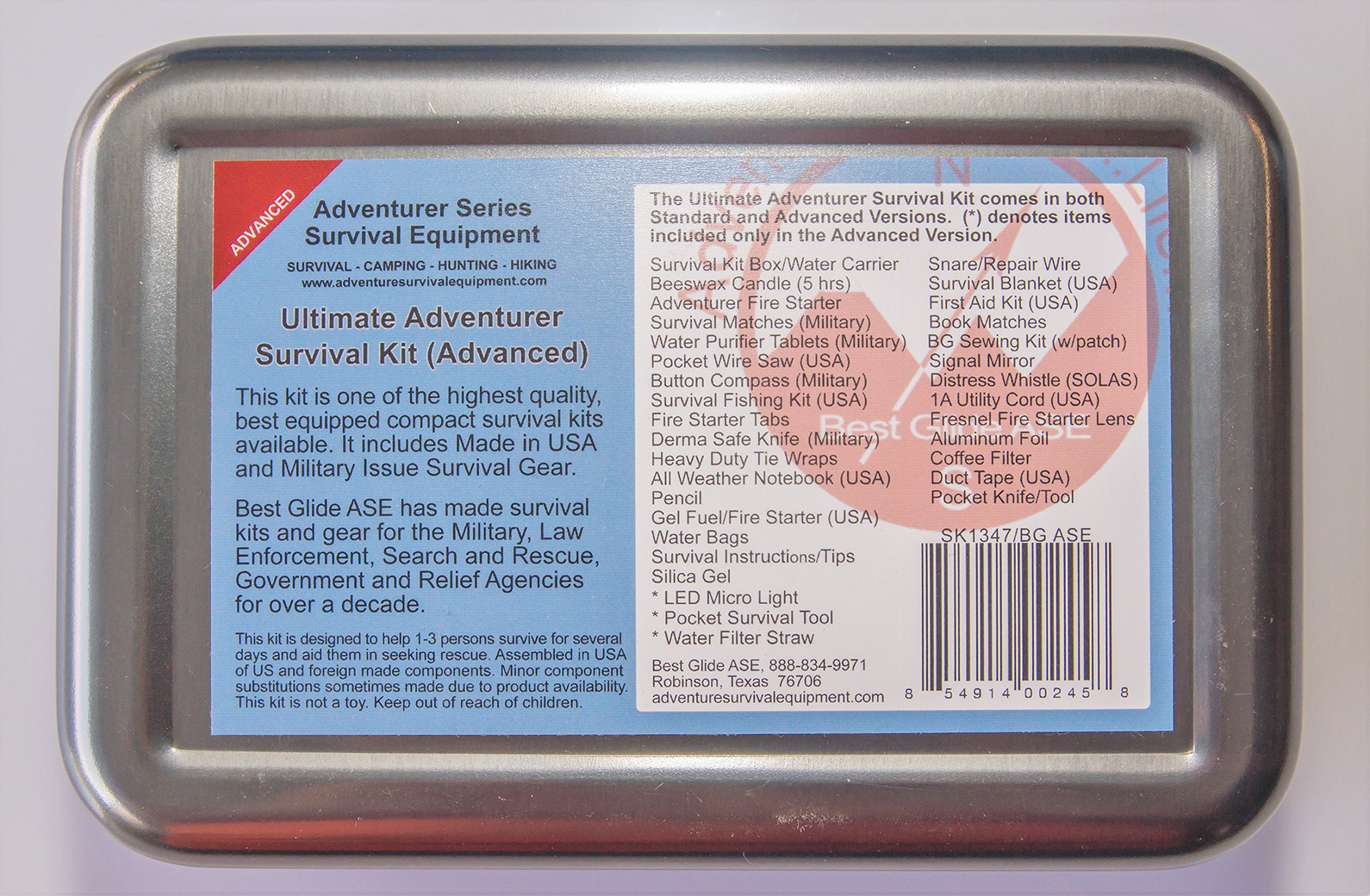 Best Glide ASE Fresnel lens fire starter supports fast ignition and signaling