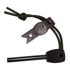 Best Glide ASE Adventurer fire starter with hardened striker and paracord lanyard for quick access