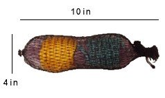 Close-up of 1.5-inch diamond mesh and weighted bottom rope on the Gill Net