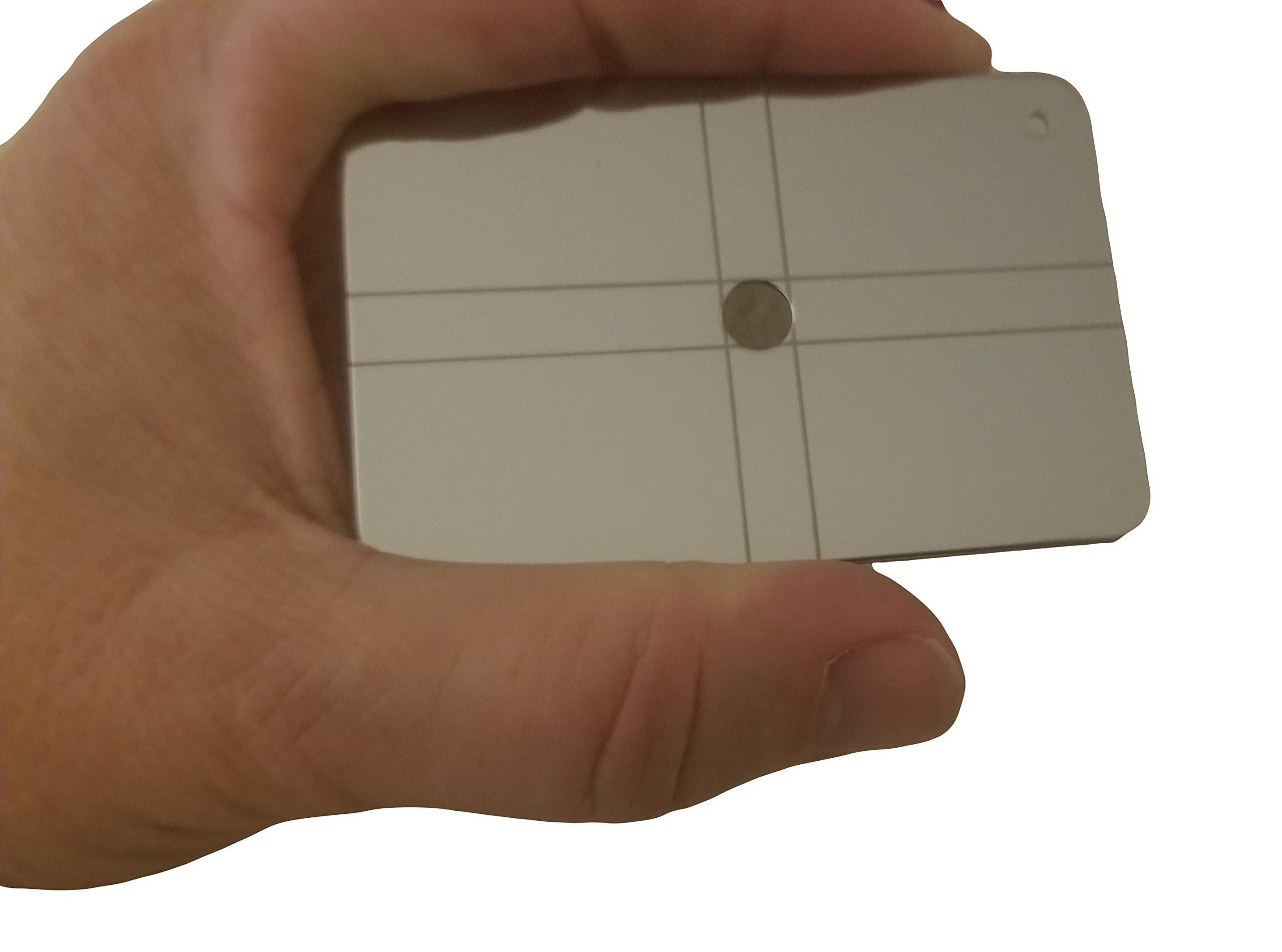 Best Glide ASE emergency signal mirror 3x5 inches large for extended visibility.