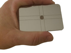 Best Glide ASE emergency signal mirror 3x5 inches large for extended visibility.