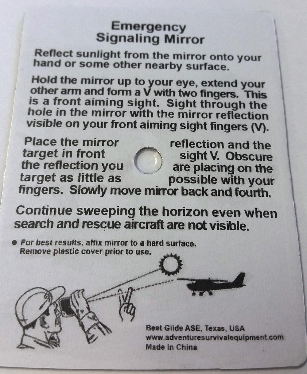 Best Glide ASE Survival Information sticker pack for rugged environments