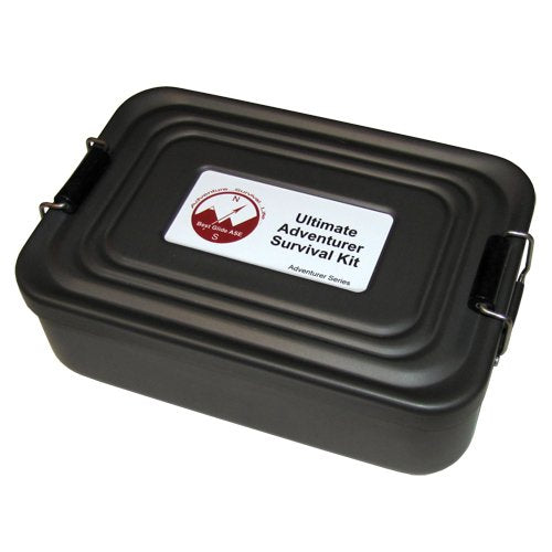 Best Glide ASE Ultimate Adventurer Survival Kit box in rugged aluminum with weather seal