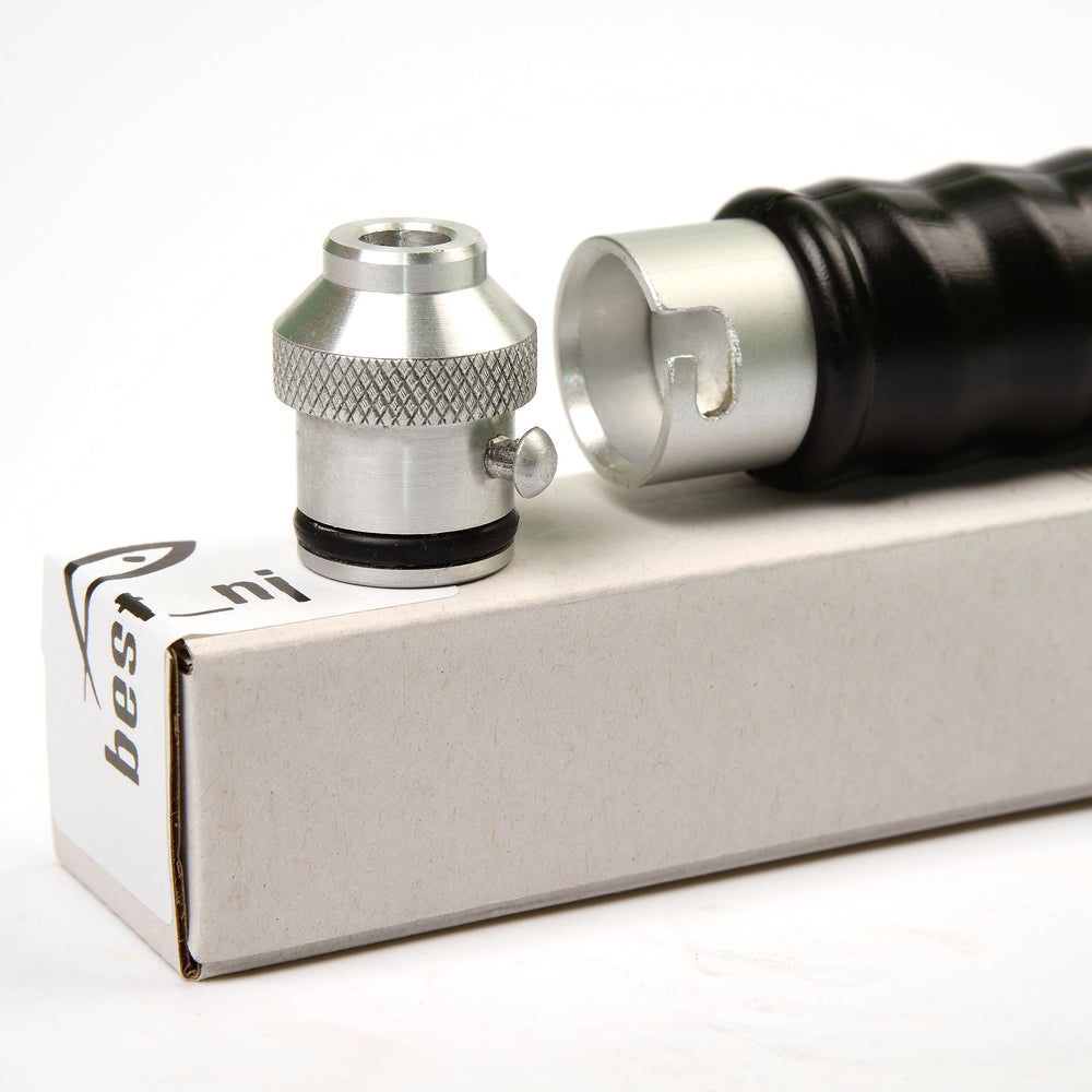 best_nj locking nozzle ensures safe fixation for steady plastisol flow
