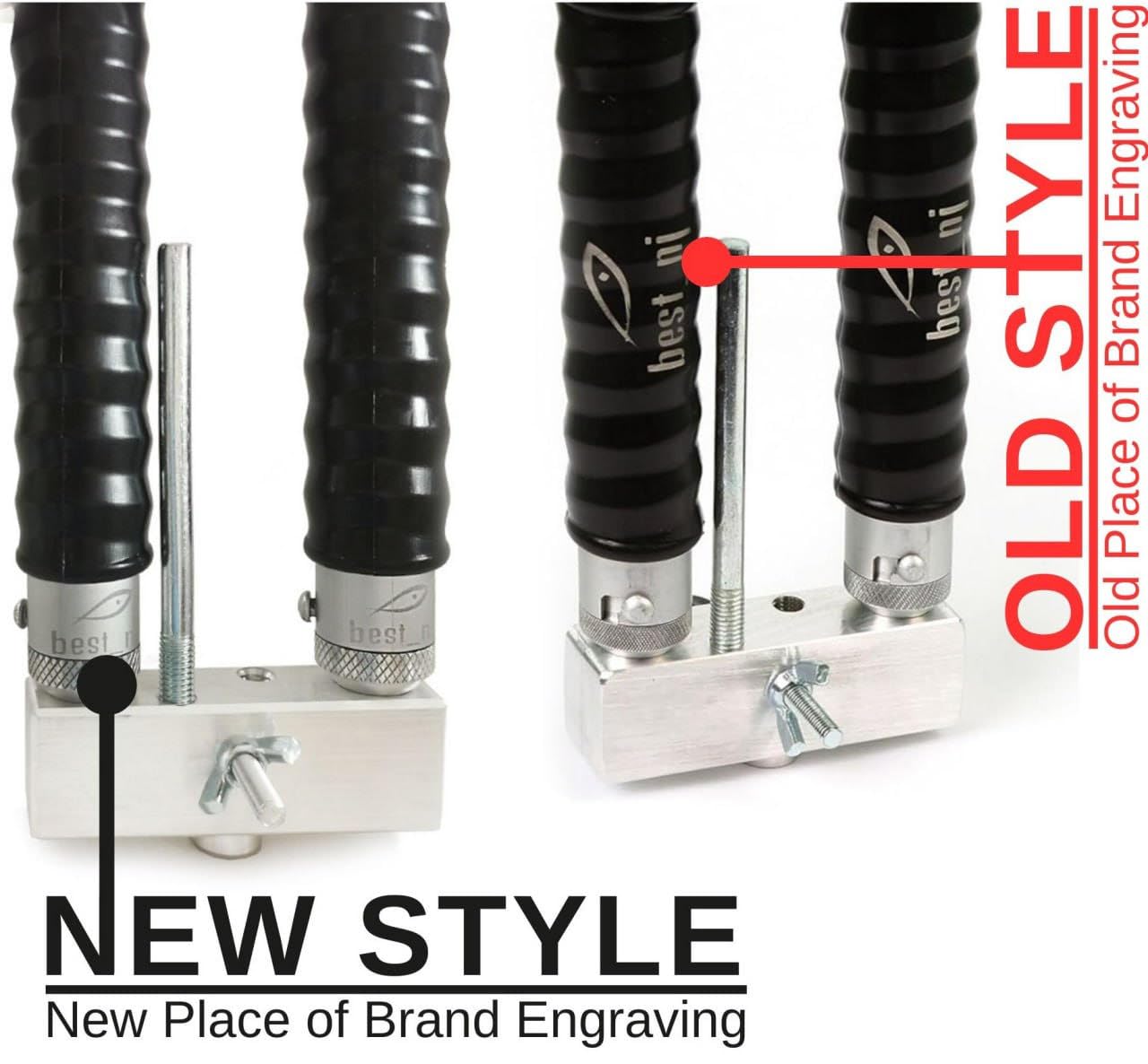 Best NJ bait mold system supports baits up to 6-7 inches.