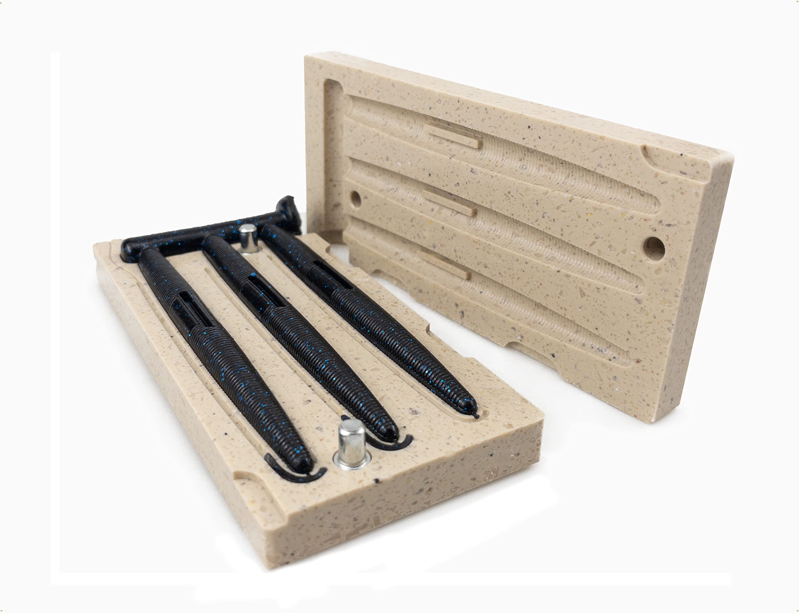 best_nj engineered-stone-mold-detail reveals fine bait design comparable to aluminum molds.