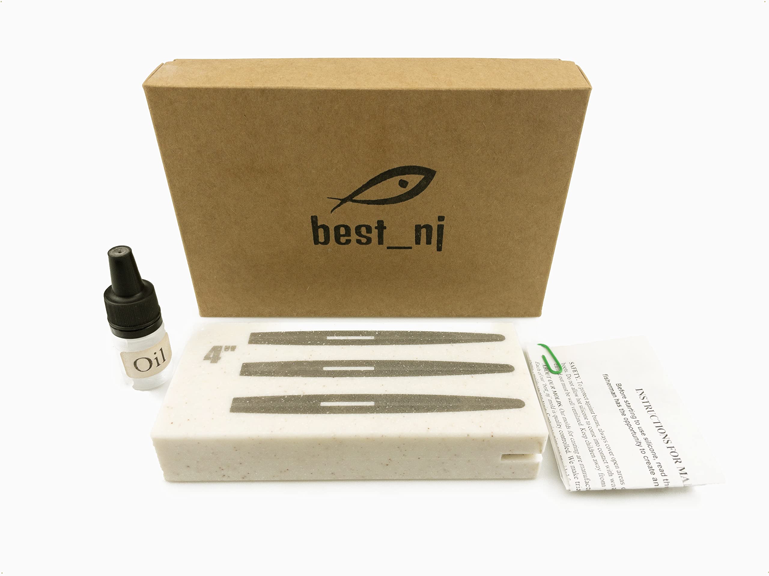 best_nj instruction-included mold with oil aids quick, safe setup.