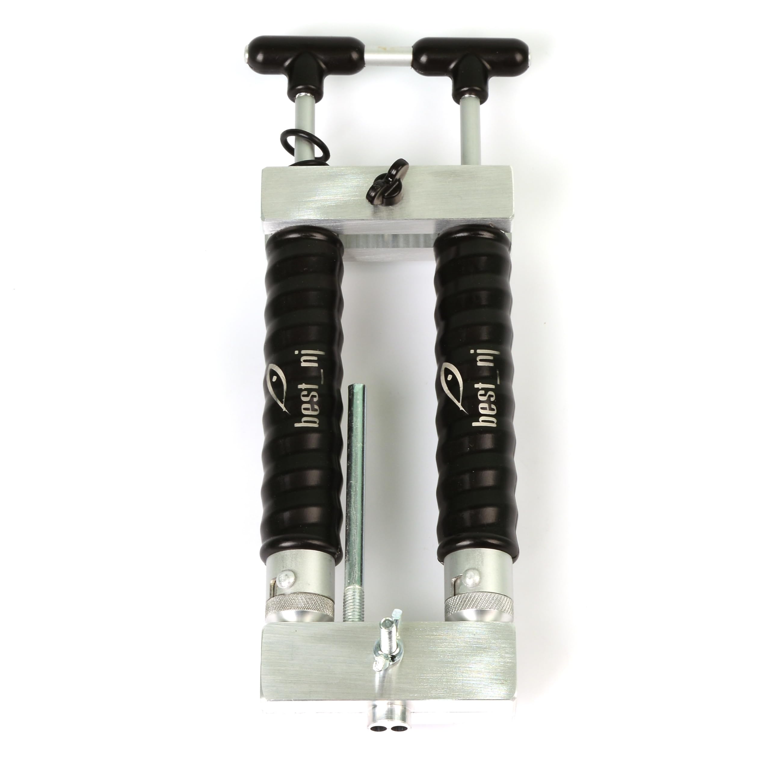 Best NJ locking nozzle secures injector for consistent injections.