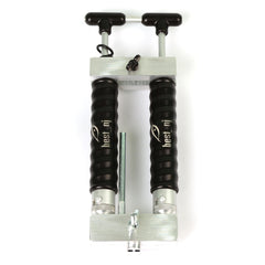 Best NJ locking nozzle secures injector for consistent injections.