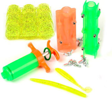 Best NJ Luresol 250ml cubes provide vibrant lure colors for easy customization.